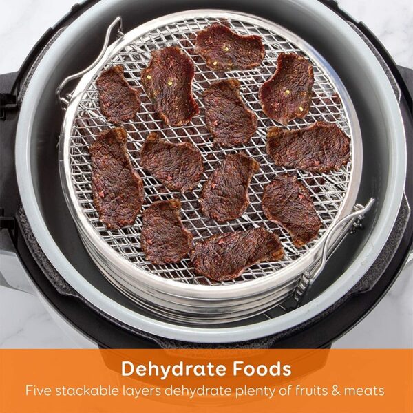 Dehydrator Rack Stainless Steel Stand Accessories Compatible with for Ninja Foodi Pressure Cooker and Air Fryer 6.5 - Image 8