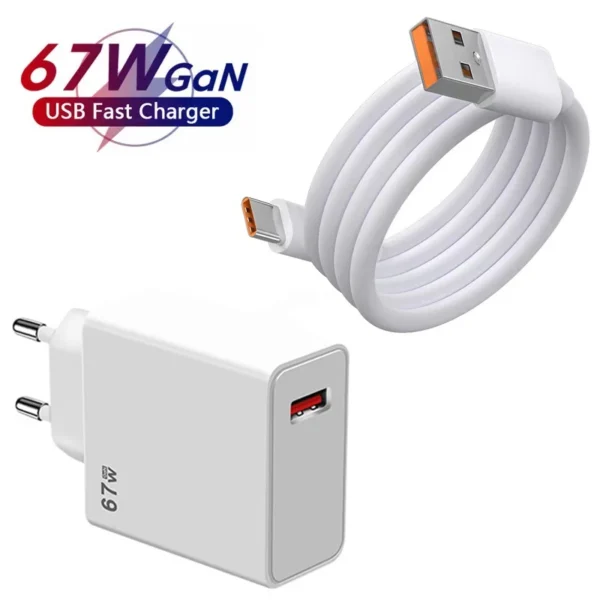 For Xiaomi Original 67W USB Super Fast Charger Power Adapter Mi 12 11 6A Type C Cable POCO X5 X4 Pro Redmi Note 9 10 11 Charging - Image 7