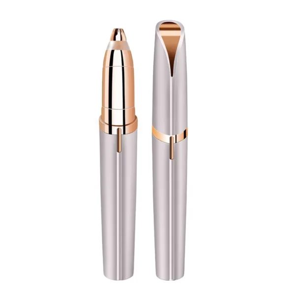 Electric Eyebrow Trimming Tool For Beginners Automatic Electric Eyebrow Trimmer Nose Hair Shaving Brush Scraper 1pc - Image 5