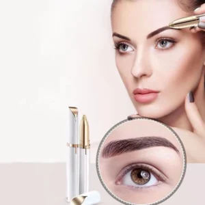 Electric Eyebrow Trimming Tool For Beginners Automatic Electric Eyebrow Trimmer Nose Hair Shaving Brush Scraper 1pc