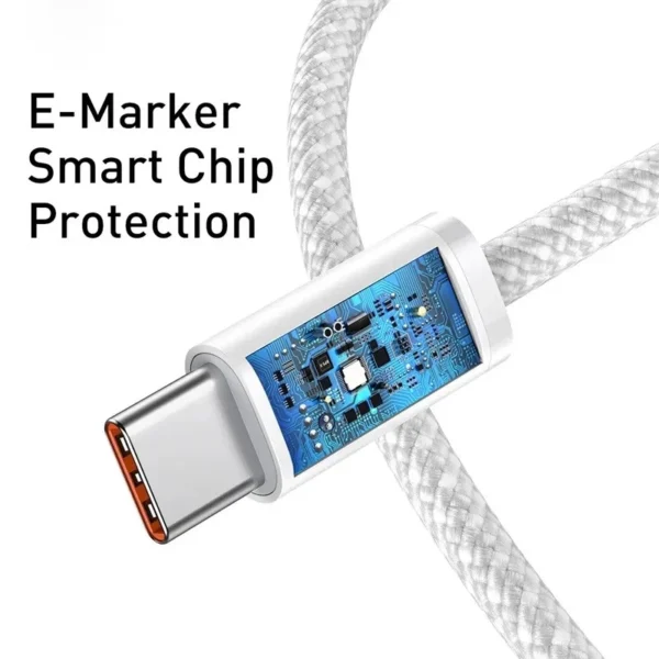 Original USB-C Cable For Apple iPhone 16 Pro Max PD 60W Fast Charging For Huawei Xiaomi Samsung Type C Weaving Cable Accessories - Image 5