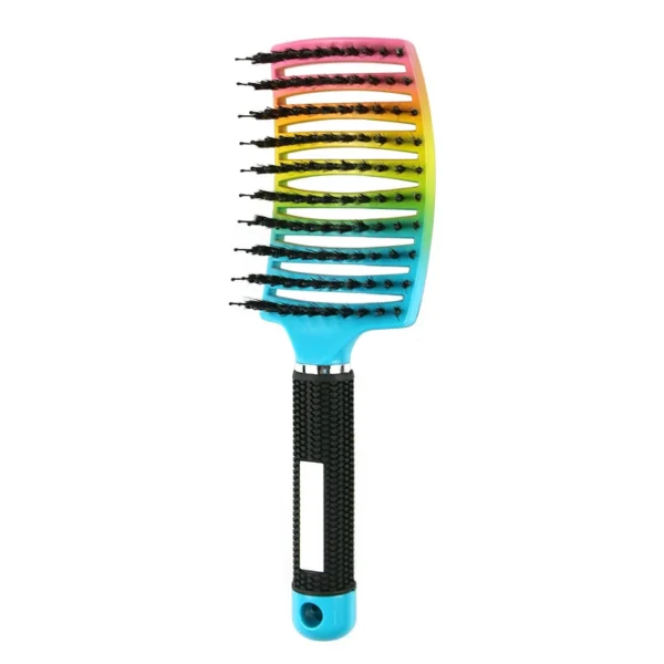 1 piece anti-static salon hair brush women's wet massage comb bristle nylon hair brush wet curly hair styling hair comb - Image 7