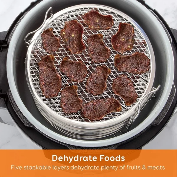 Dehydrator Rack Stainless Steel Stand Accessories Compatible with for Ninja Foodi Pressure Cooker and Air Fryer 6.5 - Image 3