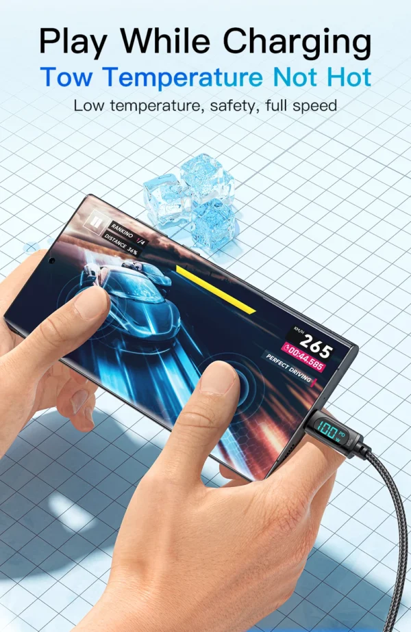Essager Type C to Type C Cable 100W PD Fast Charging Charger USB C to USB C Display Cable For Xiaomi POCO F3 Realme Macbook iPad - Image 18