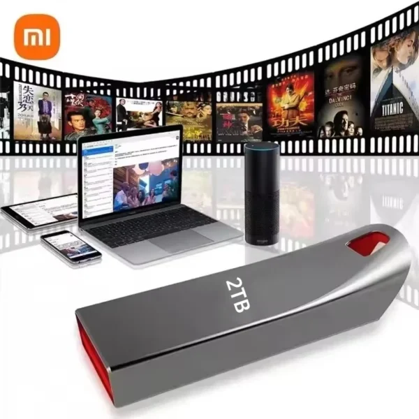Xiaomi 2TB USB 3.0 Metal Flash Drives High Speed Pendrive 1TB 512GB 256GB Portable Usb Drive Waterproof Memoria Usb Flash Disk - Image 4
