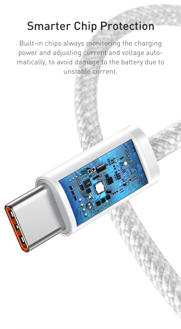 Original USB-C Cable For Apple iPhone 16 Pro Max PD 60W Fast Charging For Huawei Xiaomi Samsung Type C Weaving Cable Accessories - Image 15