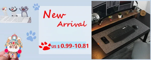 Gaming Accessories Wool Felt Mouse Pad Large Size Writing Mat Keyboard Mice Mat Non-slip Home Office Computer Desk Protector - Image 15