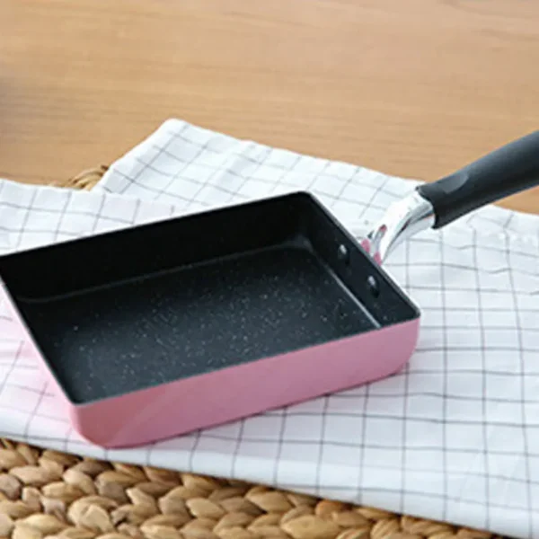 Japan Tamago-yaki Pan Square Omelette Pan Kobe Thick Egg Yaki Breakfast Flat Nonstick Omelette Pan - Image 5
