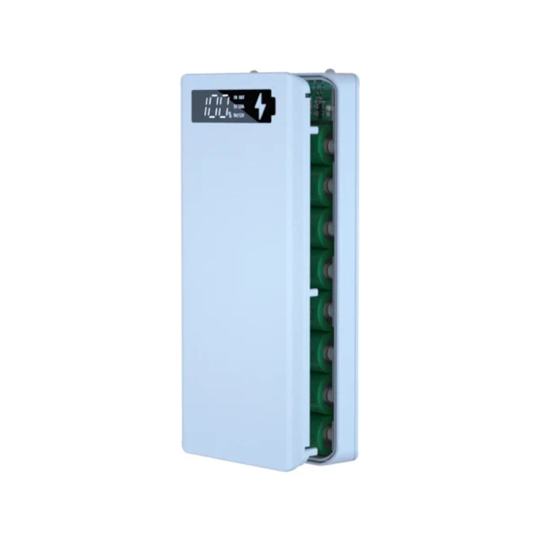 PD QC3.0 Quick Charge Battery 8 x18650 Power Bank Case Welding Free Dual USB 18650 Holder Storage Box Powerbank For Mobile Phone - Image 22