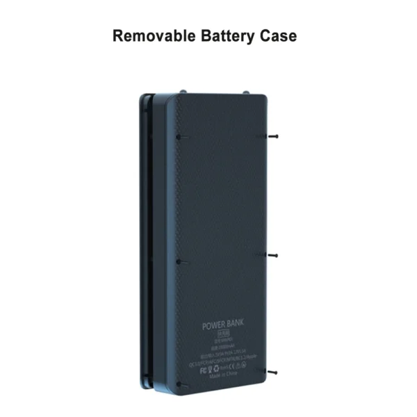PD QC3.0 Quick Charge Battery 8 x18650 Power Bank Case Welding Free Dual USB 18650 Holder Storage Box Powerbank For Mobile Phone - Image 14