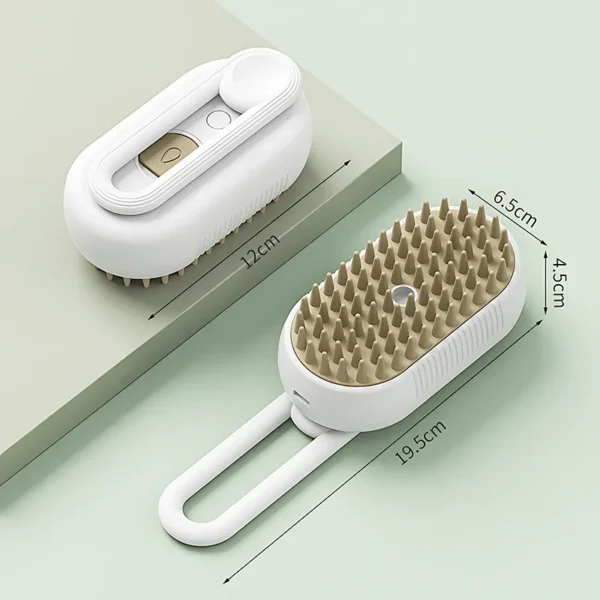 3 in 1 Pet Electric Steam Brush Cat and Dog Cleaning Spray Massage Grooming Comb Retractable Handle Pet Hair Removal BeautyBrush - Image 13