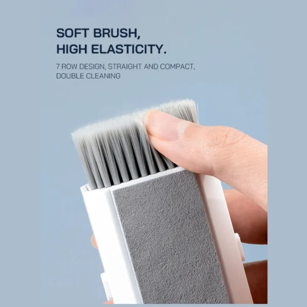 8 in 1 Cleaner Kit Computer Keyboard Cleaner Brush Earphones Cleaning Pen For Airpods Headset Phones Clean Tools Keycap Puller - Image 6
