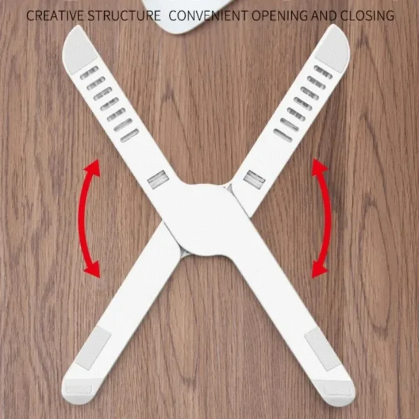 Portable Laptop Stand 7/10 Gears Foldable ABS Tablet for Macbook Apple  Air Pro Lenovo Samsung Bracket Universal Pad PC Holder - Image 26