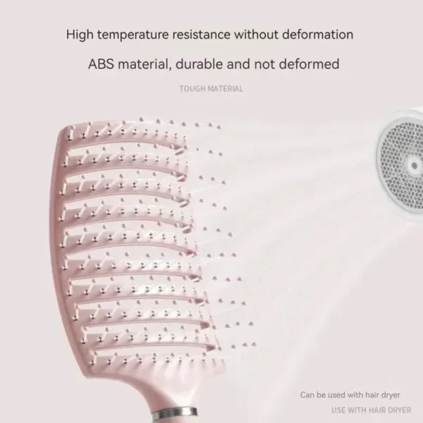 Hairbrush Air Cushion Comb Fluffy Anti-Hair Loss Massage Hair Brush For All Hair Types For Long Thick Thin Curly Natural Hair - Image 2