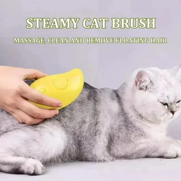 Cat Brush Steamy Dog Brush Electric Spray Cat Hair Brushes Pet Grooming Comb Hair Removal Massage Pet Accessories - Image 3