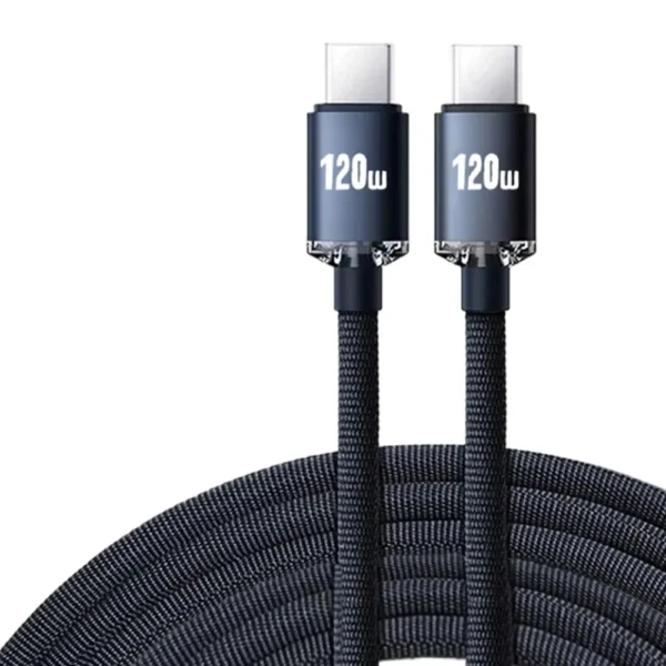 NNBILI 120W type C to type C Cable Super Fast Charger Cord Quick Charge USB C Cables Phone Charger For Samsung Xiaomi Huawei - Image 9