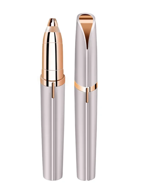 Electric Eyebrow Trimming Tool For Beginners Automatic Electric Eyebrow Trimmer Nose Hair Shaving Brush Scraper 1pc - Image 10