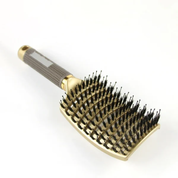 1 piece anti-static salon hair brush women's wet massage comb bristle nylon hair brush wet curly hair styling hair comb - Image 5
