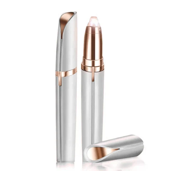 Electric Eyebrow Trimming Tool For Beginners Automatic Electric Eyebrow Trimmer Nose Hair Shaving Brush Scraper 1pc - Image 6