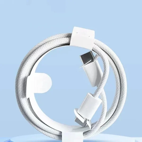Original USB-C Cable For Apple iPhone 16 Pro Max PD 60W Fast Charging For Huawei Xiaomi Samsung Type C Weaving Cable Accessories - Image 7