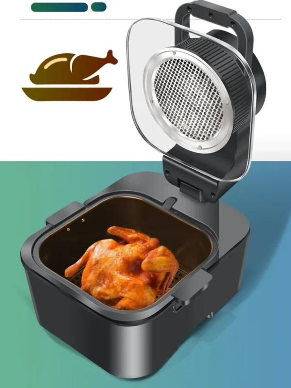 New Visual Air Fryer Home Intelligent Large-Capacity 9L Automatic Intelligent Oven Potato Chips Integrated Machine - Image 5