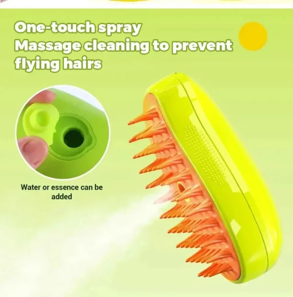Cat Brush Steamy Dog Brush Electric Spray Cat Hair Brushes Pet Grooming Comb Hair Removal Massage Pet Accessories - Image 15