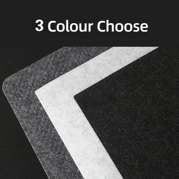 Gaming Accessories Wool Felt Mouse Pad Large Size Writing Mat Keyboard Mice Mat Non-slip Home Office Computer Desk Protector - Image 21