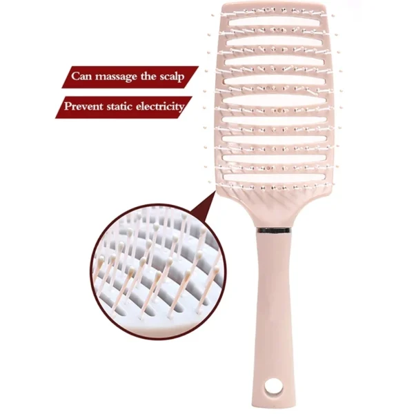 Hairbrush Air Cushion Comb Fluffy Anti-Hair Loss Massage Hair Brush For All Hair Types For Long Thick Thin Curly Natural Hair - Image 5