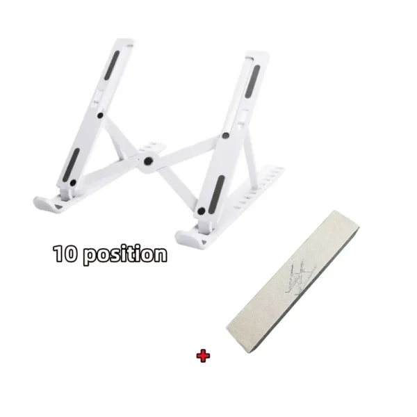 Portable Laptop Stand 7/10 Gears Foldable ABS Tablet for Macbook Apple  Air Pro Lenovo Samsung Bracket Universal Pad PC Holder - Image 7