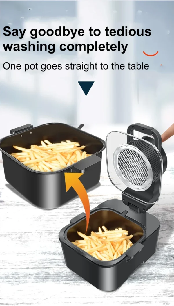New Visual Air Fryer Home Intelligent Large-Capacity 9L Automatic Intelligent Oven Potato Chips Integrated Machine - Image 14