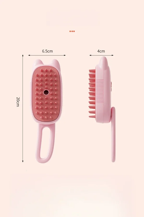 3 in 1 Pet Electric Steam Brush Cat and Dog Cleaning Spray Massage Grooming Comb Retractable Handle Pet Hair Removal BeautyBrush - Image 31