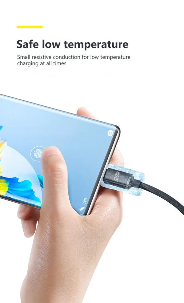 NNBILI 120W type C to type C Cable Super Fast Charger Cord Quick Charge USB C Cables Phone Charger For Samsung Xiaomi Huawei - Image 15